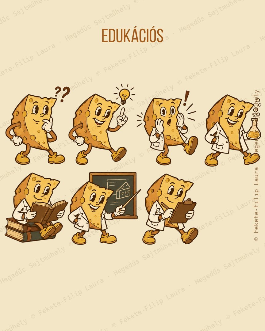 Mascot pose set: Education